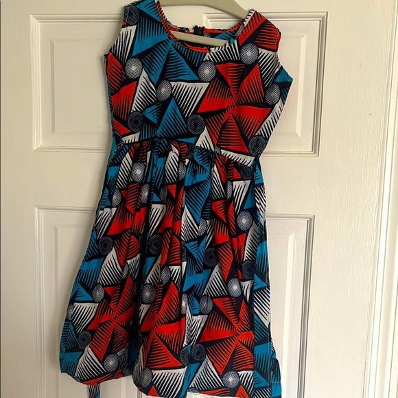 Other - Handmade Geometric African Girl Dress